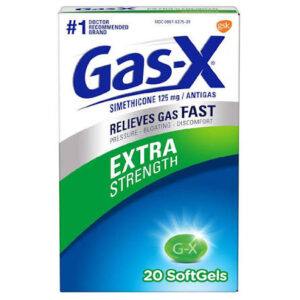 Gas-X Simethicone 125mg (Extra Strength)