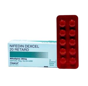 Nifedipine 20mg SR
