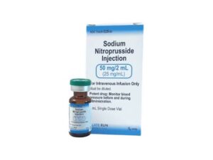 Sodium Nitroprusside Injection 50mg/2mL